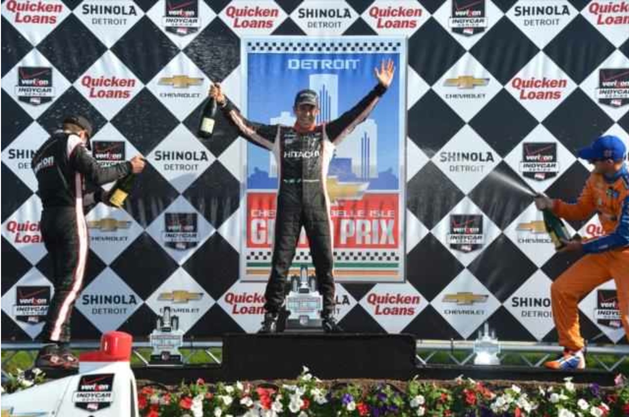 castroneves at detroit